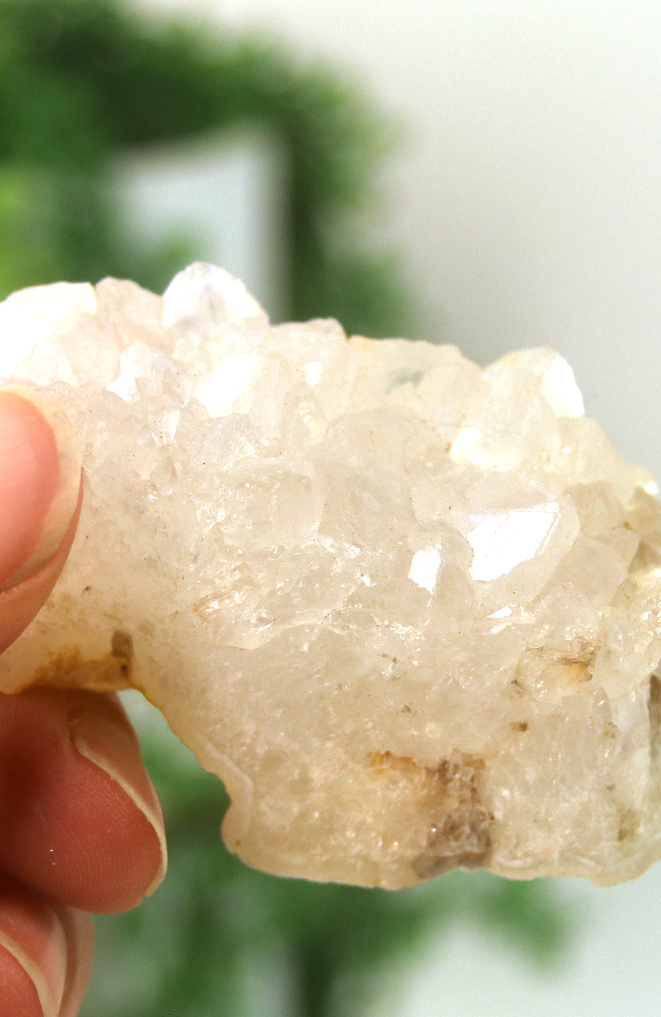 Anandalite aka Rainbow Quartz